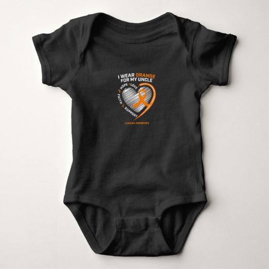 Leukemia Awareness Shirts Uncle Mens Womens Kids (Voorkant)