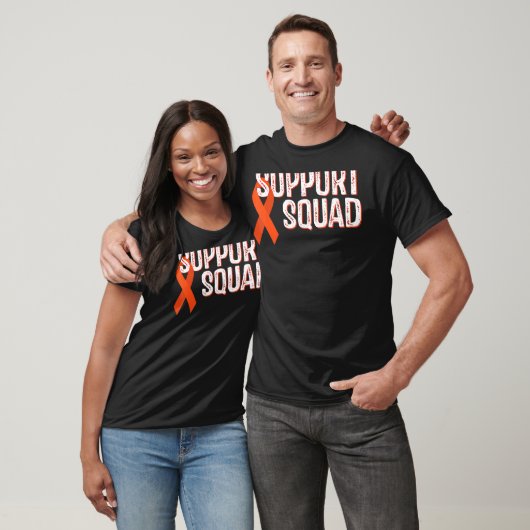 Leukemia Awareness Support Squad T-shirt (Unisex)