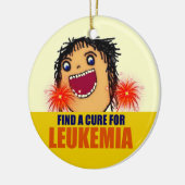 Leukemia Guardian Angel Keramisch Ornament (Links)