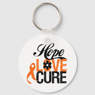 LEUKEMIA Hope Love Cure Gifts Sleutelhanger