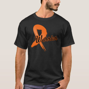 Leukemia Warrior Grunge T-shirt