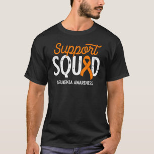 Leukemia Warrior support Squad Survieness T-shirt