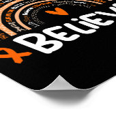 Leukemie Awareness Month Leukemie Poster (Hoek)