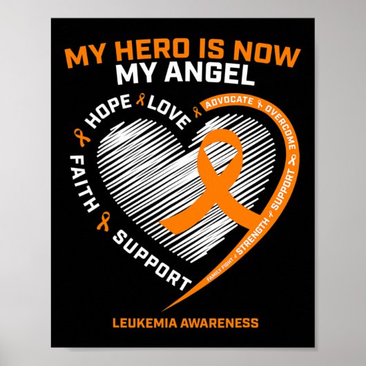 Leukemie Awareness Producten Moeder Vader Vrouwen  Poster (Voorkant)