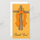 Leukemie Bedankkaart (Voorkant / Achterkant)