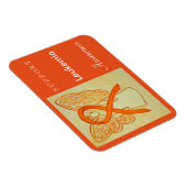 Leukemie Bewustheid Angel Custom Magnet Magneet (Rechterzijde)