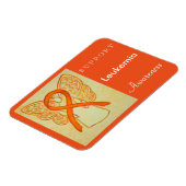 Leukemie Bewustheid Angel Custom Magnet Magneet (Linkerzijde)