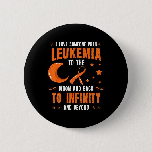 Leukemie Bewustheid Bloedkanker Beenmerg Gift Ronde Button 5,7 Cm (Voorkant)