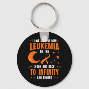 Leukemie Bewustheid Bloedkanker Beenmerg Gift Sleutelhanger