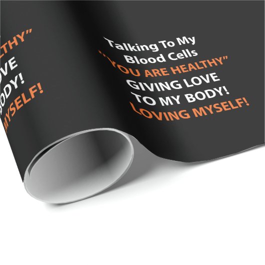 Leukemie Bewustheid Cadeaupapier (Rol Hoek)