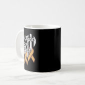 Leukemie Bewustheid Haar strijd is mijn strijd Koffiemok (Voorkant links)
