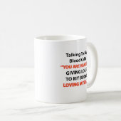 Leukemie Bewustheid Koffiemok (Voorkant rechts)