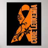 Leukemie Bewustheid. Leukemie Bewustmakende Maand Poster (Voorkant)