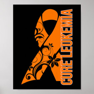 Leukemie Bewustheid. Leukemie Bewustmakende Maand Poster