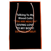 Leukemie Bewustheid Medium Cadeauzakje (Voorkant)