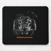 Leukemie Bewustheid Muismat (Voorkant)