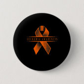 Leukemie Bewustheid Ribbon Ronde Button 5,7 Cm (Voorkant)