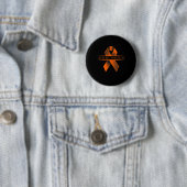 Leukemie Bewustheid Ribbon Ronde Button 5,7 Cm (In situ)