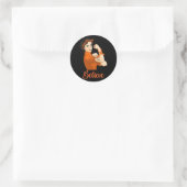 Leukemie Bewustheid Ronde Sticker (Tas)
