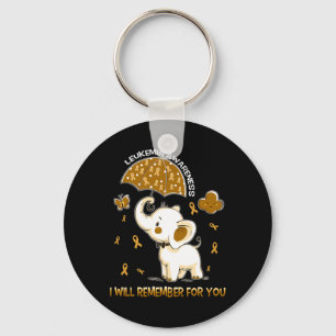 Leukemie Bewustheid Sleutelhanger