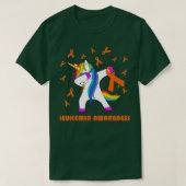 Leukemie Bewustheid T-shirt (Design voorkant)