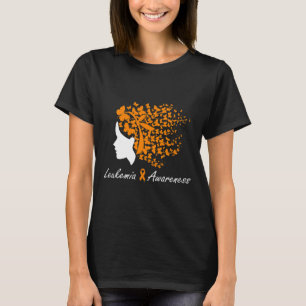Leukemie Bewustheid - Vrouwen Butterflies Hair Paa T-shirt