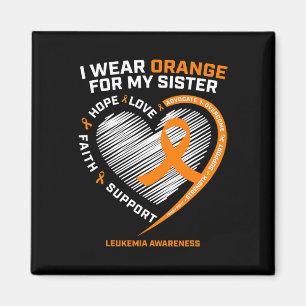 Leukemie Bewustheid Zuster Gifts Mannen Vrouwen Ki Magneet