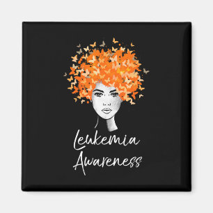 Leukemie Bewustmaking Butterflies Gift Magneet
