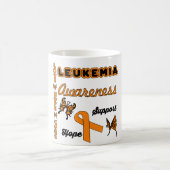 Leukemie Bewustmaking Koffiekoffie Mok (Center)
