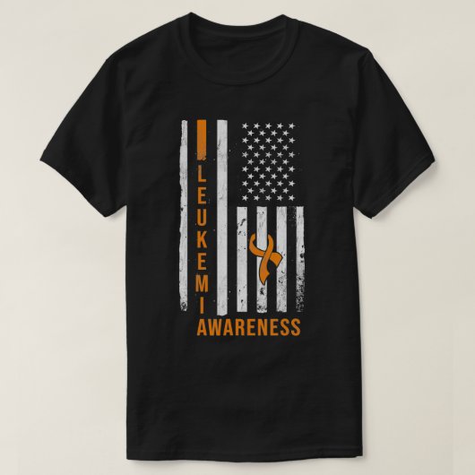 Leukemie Bewustmaking Markering Leukemie Bewustmak T-shirt (Design voorkant)