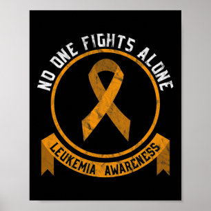 Leukemie Bewustmaking van de Stigma Bloedkanker Poster