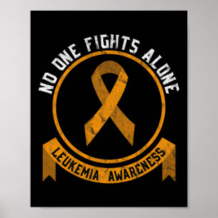 Leukemie Bewustmaking van de Stigma Bloedkanker Poster
