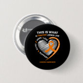 Leukemie Bewustmaking Vocht Mannen Vrouwen Mam Pap Ronde Button 5,7 Cm (Voorkant /achterkant)