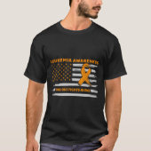 Leukemie Bewustmaking we bestrijden kanker samen m T-shirt (Voorkant)
