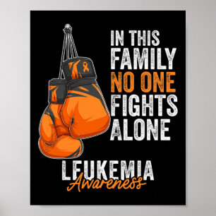 Leukemie Bewustmakingsmaand Borstkanker Handschoen Poster