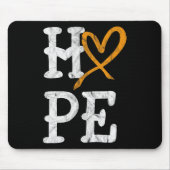 Leukemie Bewustmakingsmaand Hoop bloedkanker Muismat (Voorkant)