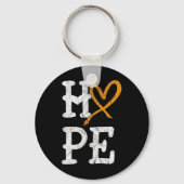 Leukemie Bewustmakingsmaand Hoop bloedkanker Sleutelhanger (Voorkant)