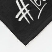 Leukemie Bewustmakingsmaand Oranje Fleece Deken (Hoek)