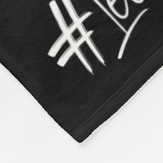 Leukemie Bewustmakingsmaand Oranje Fleece Deken (Hoek)