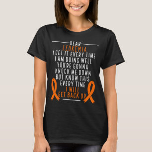 Leukemie Bewustwording krijgt Sinaasappel T-shirt