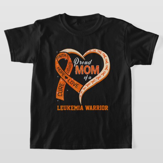 Leukemie Bewustwording van een leukemiekwachter bi T-shirt (Laagn)
