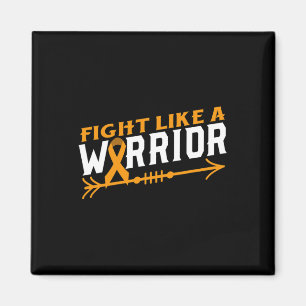 Leukemie Bewustzijn als een aansteker met bloed Magneet