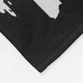 Leukemie Bewustzijn Amerikaanse Vlag T-shirt Gift Fleece Deken (Hoek)