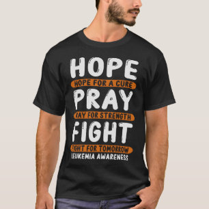 Leukemie Bewustzijn Beweging Lint Overlevende Leuk T-shirt