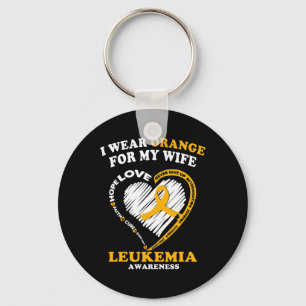 Leukemie Bewustzijn - Ik Draag Sinaasappel voor mi Sleutelhanger