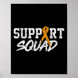 Leukemie Bewustzijn Maand Steun Team Bloedkanker Poster