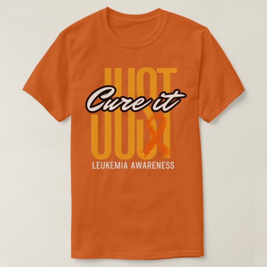 Leukemie bewustzijn t-shirt (Design voorkant)