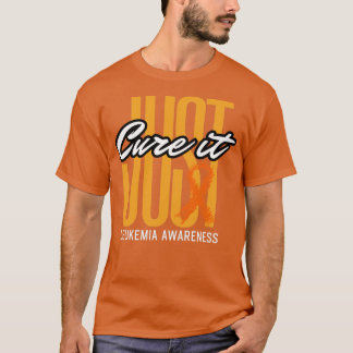 Leukemie bewustzijn t-shirt