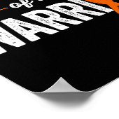 Leukemie Bewustzijn van familiebroer van een worte Poster (Hoek)