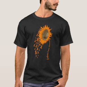 LEUKEMIE Bewustzijn Zonnebloem 7 T-shirt